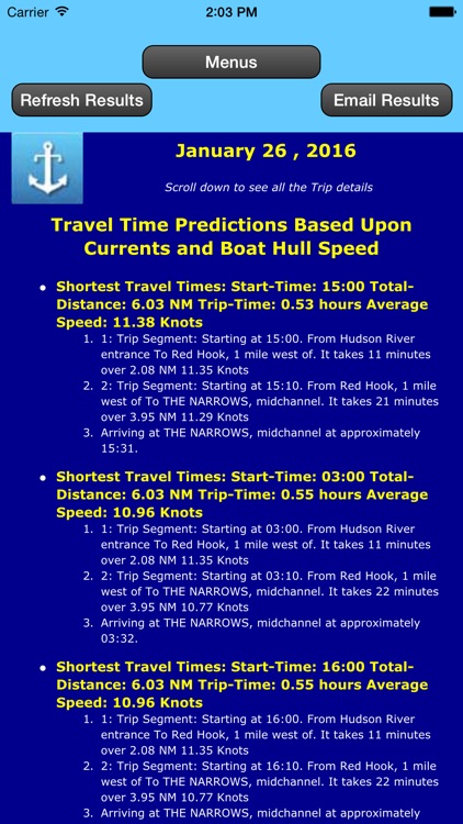 West Coast Trip Planner using Tidal Currents + Tides