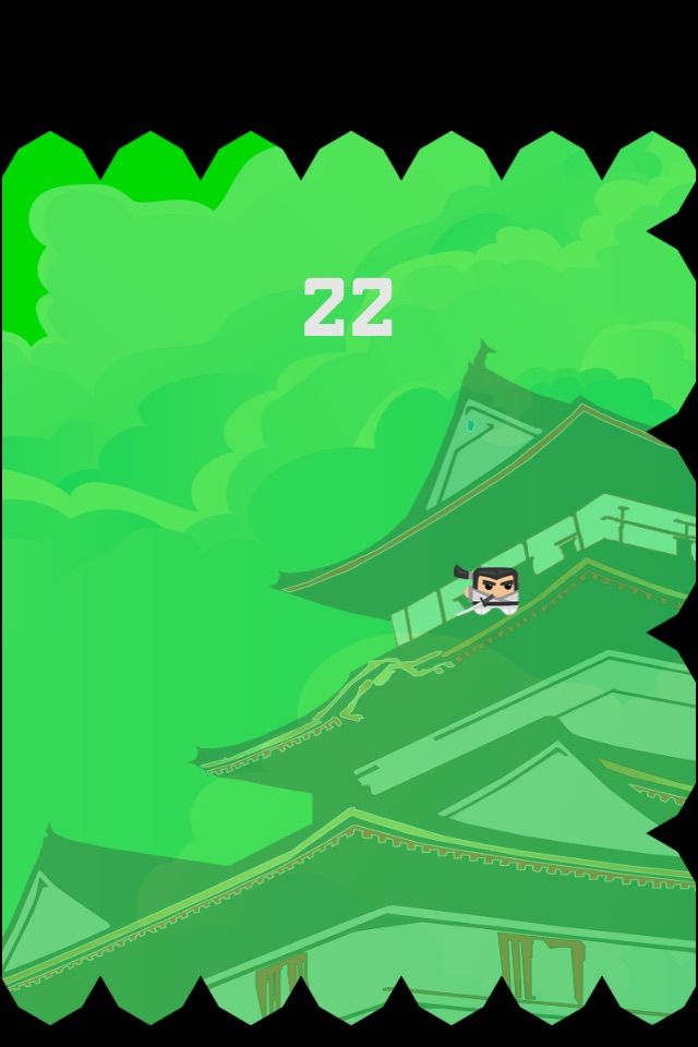 Bouncy Samurai - Tap to Make Him Bounce, Fight Time and Don't Touch the Ninja Shadow Spikes screenshot 4