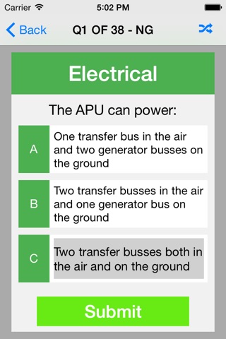 B737 Classic And NG Exam Questions screenshot 2