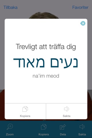 Hebrew Pretati - Translate, Learn and Speak Hebrew with Video Phrasebook screenshot 3
