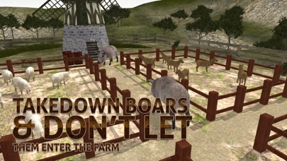 How to cancel & delete Farm Boar Hunter Simulator – Cattle guard & sniper shooting simulation game from iphone & ipad 4