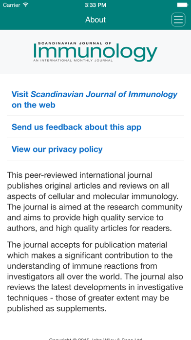 How to cancel & delete Scandinavian Journal of Immunology from iphone & ipad 4