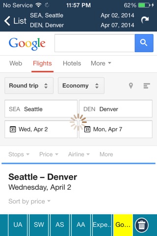 Seattle Airport –Flight Tracker Alaska (SEA) screenshot 3