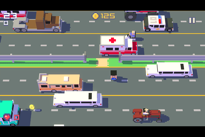 Road Run 2 - Dodge traffic