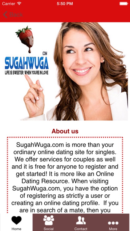 SugahWuga Online Dating & More