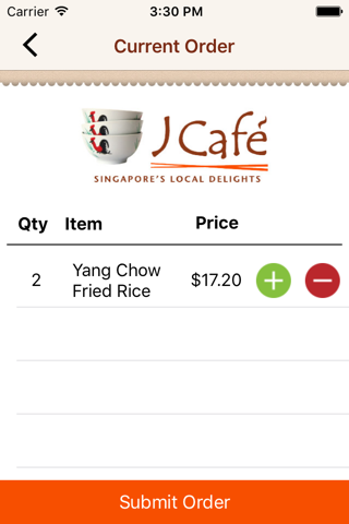 J Café – Order Food Online screenshot 3