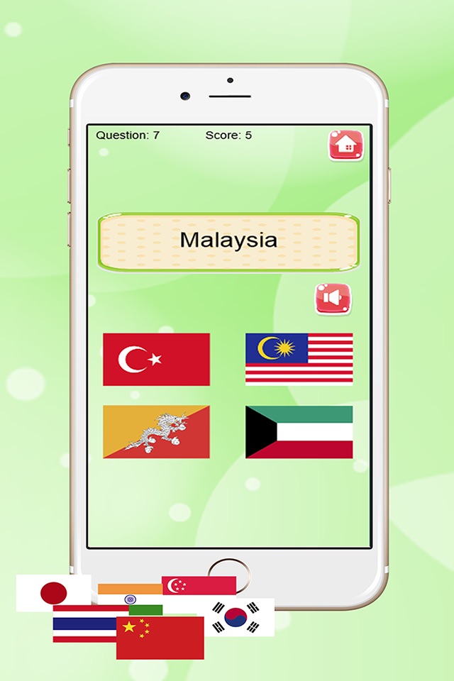 Country Flags In Asia Of The World And Quiz Games screenshot 3