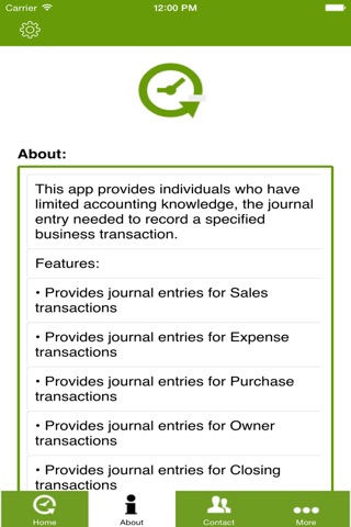 Accounting Journal Entries screenshot 3