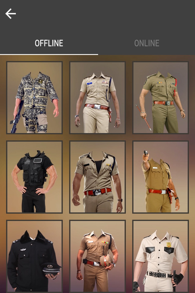 Police Suit Photo Montage - Police Dress Up screenshot 2