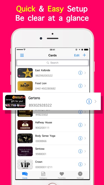Premium VIP Cards Membership Manager - Store Loyalty Card & Keep Coupon.s Secure Wallet Vault