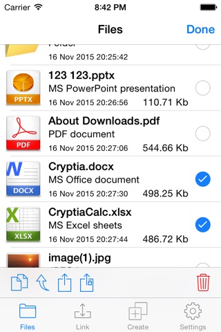 Cryptia Secure Storage Free screenshot 4