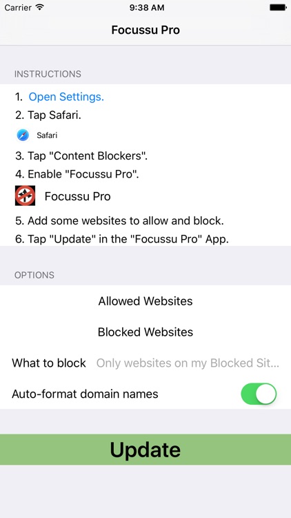 Focussu Pro - Stay Focussed and Remove Online Distractions