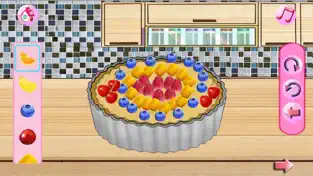 Captura de Pantalla 3 fabricante de la torta de crema:Juegos de cocina para niños,zumo,galletas,pastel,magdalenas,batido y la historia de la panadería de pavo y dulces iphone