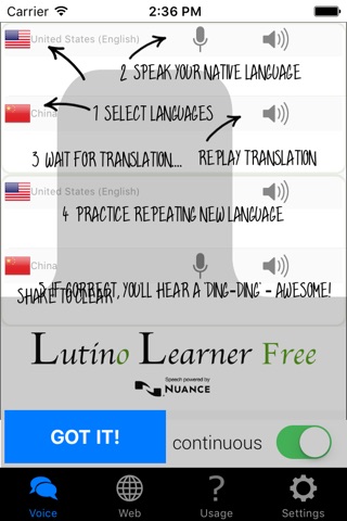 Lutino Learner Free – Learn Another Language Free! screenshot 2
