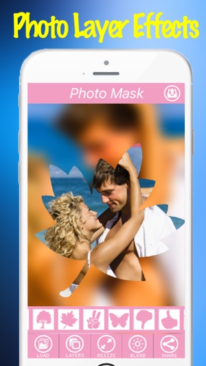 Photo Layer Effects Free App - Mask char