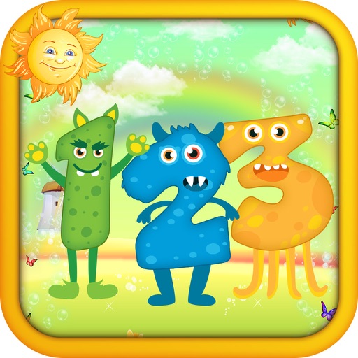 Kids Monster Counting - Learn Counting