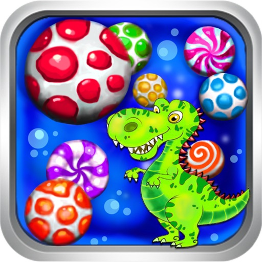 Dinosaur Egg Bubble Shooter iOS App