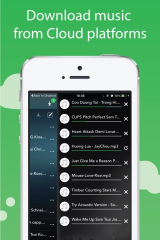 Musix Sloud Free - Manage Your Playlist and Listen To Music for Music Cloud screenshot 2