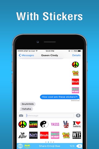 Emoji Bae - Custom Emojis screenshot 2