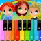 Kids Piano - learn to play nursery, preschool, children songs from music sheets on many intruments