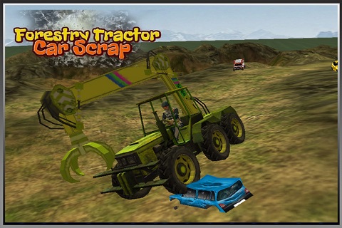 Forestry Tractor Car Scrap screenshot 2