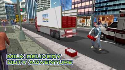 Milk Delivery Truck Simulator – Extreme trucker driving & parking game 1.0 IOS -