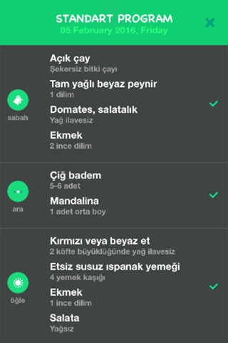 Güven Diyet Takip - Ücretsiz sağlıklı beslenme programına sahip olun screenshot 3