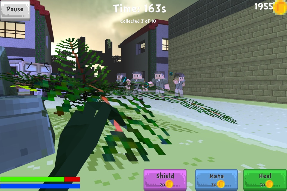 Jurassic Block Hunter - Dino Zoo Rail Shooter With Skins Uploader for Minecraft screenshot 4