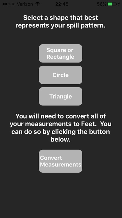 Spill Volume Calculator