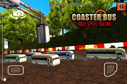 Coaster Bus High Speed Racing screenshot 2