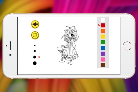 princess mermaid fancy coloring book for cute girl screenshot 3