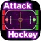 From one up to four people, hockey app [Attack Hockey] can play with everyone appeared