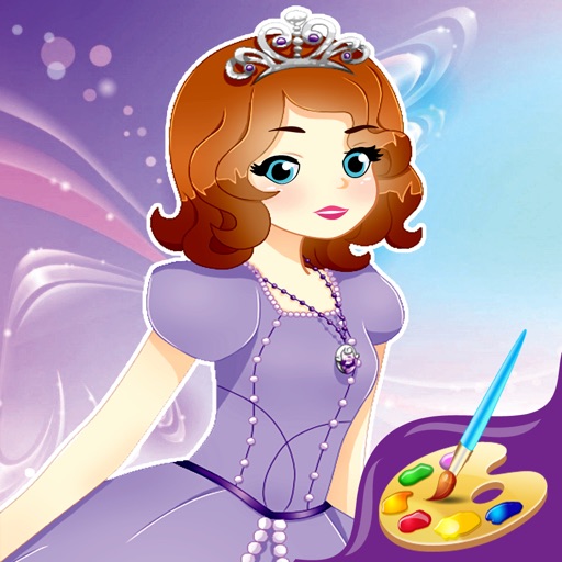 Baby Game For Princess Sofia Coloring Version