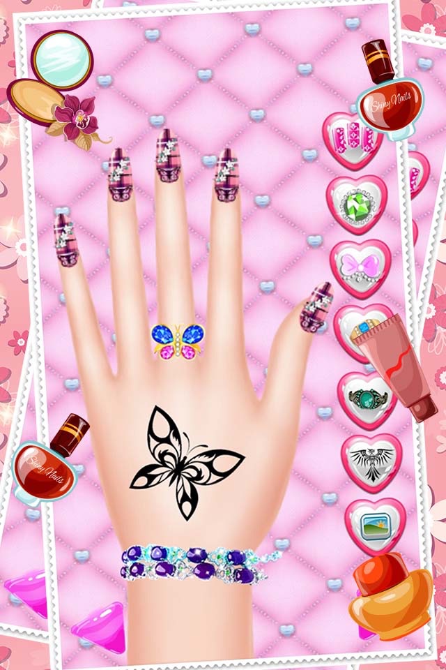 Fashion Nail Salon And Beauty Spa Games For Girls - Princess Manicure Makeover Design And Dress Up screenshot 4