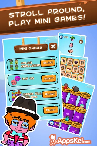Big Nick's The Good Cave Boy Pets – My Virtual Story Games for Free screenshot 4