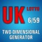 Lotto Winner for UK Lotto 6/59