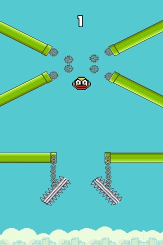 Hardest Flappy Ever Returns- The Classic Wings Original Bird Is Back In New Style (Pro) screenshot 2
