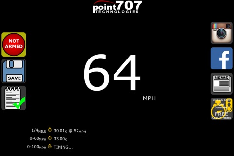 Quarter Mile Timer screenshot 2