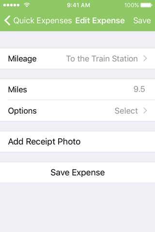 QuickExpenses for FreeAgent - the fastest way to submit your expenses on the move screenshot 3