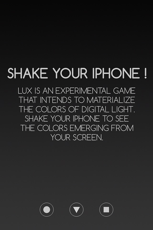 Lux for the iPhone screenshot 2