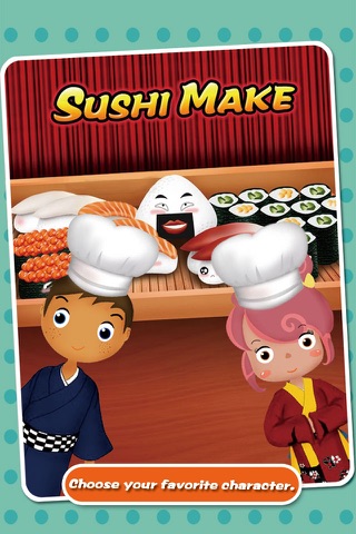 Cooking Time 2 - Sushi Make&Preschool kids games! screenshot 3