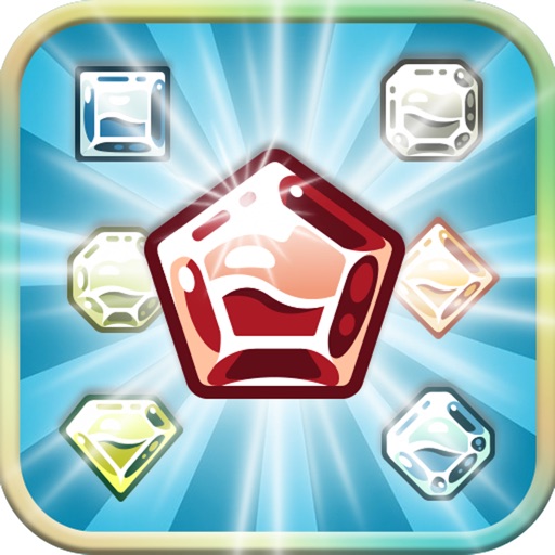 Jewels Star 2 Deluxe - Diamond Quest, the legend of matching games Icon