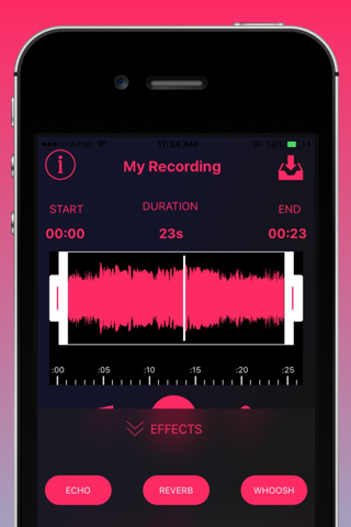 Music Ringtone Maker -  Create Ringtones for iPhone with Custom Effects by Editing Songs and Recordings screenshot 2