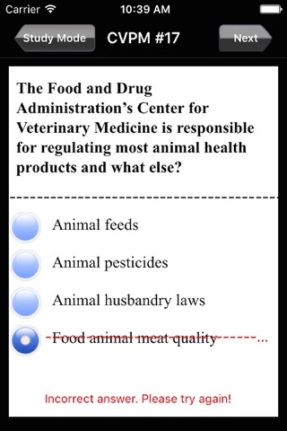 CVPM Vet Manager Exam Prep screenshot 3