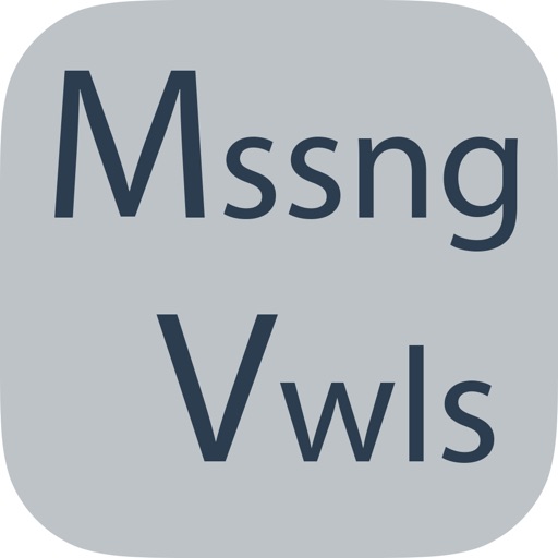 Mssng Vwls iOS App