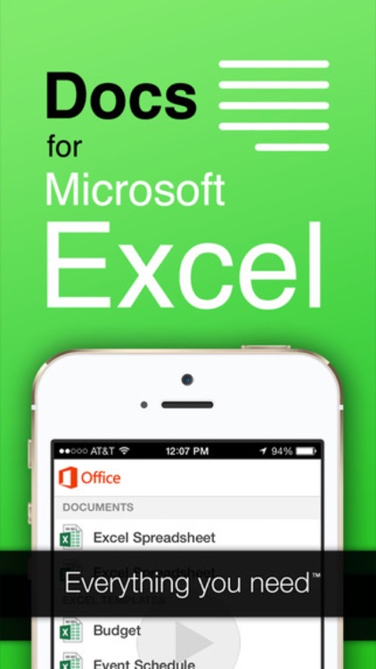 Full Docs Quick Start Excel Guide for Microsoft Office Edition