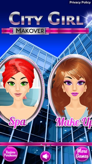 City Girl Makeover - Makeup Girls Spa & Kids Games(圖1)-速報App