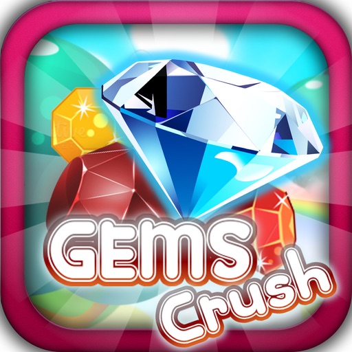 Gems Crush Mania 2016 - Most Addictive Game icon