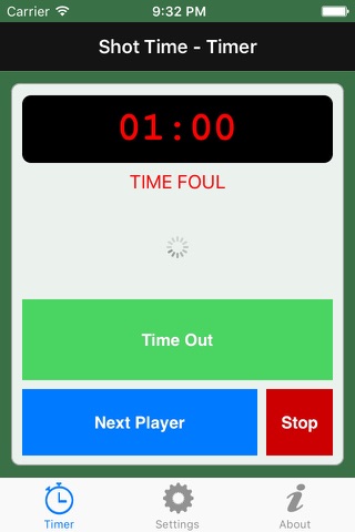 Shot Time Lite - Pool Timer - náhled