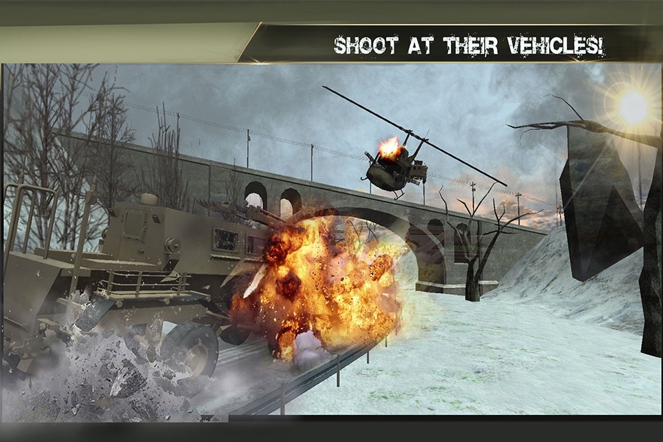 Helicopter Pilot Air Strike 3D War Simulator screenshot 3